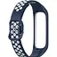 Ремешок DK Silicone Sport Band Nike для Samsung Galaxy Fit2 (R220) (blue / white) - миниатюра 1