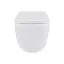 Унитаз подвесной Qtap Gemini безободковый с сиденьем Soft-close QT2533076EUQW, Белый - миниатюра 5