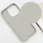 Шкіряний чохол Epik SnapCase with MagSafe для Apple iPhone 15 Pro 6.1 Grey - мініатюра 4