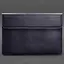 Кожаный чехол-конверт BlankNote на магнитах для MacBook Pro 16" Темно-синий - миниатюра 4