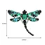 Брошь Стрекоза женская брошь-булавка (494693352) - миниатюра 2