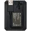 Двойное зарядное устройство JJC DCH-ENEL14A USB Nikon EN-EL14/EN-EL14A Для JJC B-ENEL14/B-ENEL14A - миниатюра 3