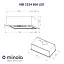 Вытяжка полновстраиваемая Minola HBI 5324 I 800 LED - миниатюра 10