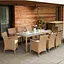 Садовая мебель Di Volio Verona 8+1 бежево-кремовая - миниатюра 3