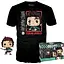 Набір Funko Pop Tee Set Funko Pop Demon Slayer Tanjiro Клинок, що розсікає демонів Танджиро 10 см DS BL K867 XL - мініатюра 1