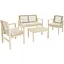 Комплект садових меблів Di Volio Marata бежевий - мініатюра 1