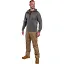 Флисовая кофта Pentagon Leonidas 2.0 Tactical Sweater L Wolf Grey - миниатюра 7