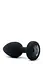 Анальная пробка B-Vibe Vibrating Jewel Plug M/L 10.5 см (черный) - миниатюра 5