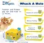 DMpets Интерактивные игрушки для кошек Автоматическая лента с пером мышей Pop Out Hide в 12 отверстиях для домашних кошек 2022 - миниатюра 6