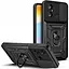Чехол Ummi Camshield Serge Ring для Xiaomi Redmi 12C Черный / Black - миниатюра 1