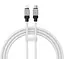 Кабель Baseus CoolPlay Series Fast Charging Cable Type-C to iP 20W 1m White - мініатюра 1