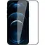 Захисне скло Tempered Glass Full Curved Apple iPhone 12 / 12 Pro black - мініатюра 1