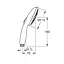 Ручной душ Grohe QuickFix Vitalio Start 110 26031001, Хром - миниатюра 2