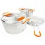 Набор посуды GSI Outdoors Glacier Stainless Base Camper Large (1099-68184) - миниатюра 1