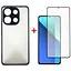 Чохол до мобільного телефона Dengos Kit for Xiaomi Redmi Note 13 4G case + glass (Black) (DG-KM-66) - мініатюра 1