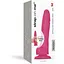 Реалистичный фаллоимитатор Strap-On-Me Sliding Skin Realistic Dildo Fuchsia - M - миниатюра 1