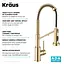 Змішувач для кухні на дві води Kraus Bolden KFF-1610SFACB Бронза - мініатюра 9