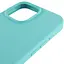 Чохол Epik Silicone Case Full Protective AA для Apple iPhone 16 Pro Max 6.9 Бірюзовий/Marine Green - мініатюра 4