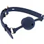 Кляп Taboom Silicone Supreme Ball Gag 4.3 см синій - мініатюра 1