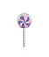 Уцінка. Пластилін Hasbro Play-Doh Peppermint Lollipop, баночка в формі льодяника, фіолетовий з рожевим (E7910) - мініатюра 1