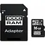 Карта памяти Goodram microSDHC 16GB UHS-I class 10+ adapter - миниатюра 1