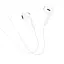 Навушники BOROFONE BM71 Light song universal earphones with mic White - мініатюра 2