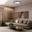 Потолочный светильник Vestum Ring матовый с ДК бронзовый 60W 395x60 мм 3000К-6500К - миниатюра 8