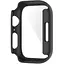 Чехол-накладка DK Пластик Soft-Touch Glass Full Cover для Apple Watch 45mm (black) - миниатюра 2