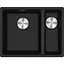 Кухонна мийка Franke Maris, фраграніт, прямокутник, без крила, 553х433х200мм, чаша - 1.5, під стільницю, MRG 160, онікс - мініатюра 1