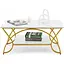 Журнальный столик Costway Antigo из искусственного мрамора - миниатюра 4