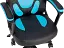 Геймерское детское кресло GT Racer черное с синим (X-1414 Black/Light Blue) - миниатюра 5