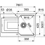 Кухонна мийка Franke Urban UBG 611-78 114.0701.806 - мініатюра 2