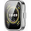 Чохол-накладка DK для Xiaomi Amazfit Bip 5 Silicone Face Case (silver) - мініатюра 2