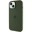 Чохол Epik Silicone Case Full Protective AA with MagSafe для Apple iPhone 15, 6.1 Зелений/Cyprus Green - мініатюра 1