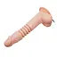 Реалистичный вибратор Baile Thunder Up Suction Base 22 см телесный - миниатюра 4
