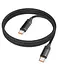 USB кабель Hoco U126 Type-C/Type-C PD100W LED - мініатюра 2
