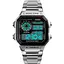 Наручний годинник чоловічий Skmei Ripple Silver 1335S Сріблястий (1540) - мініатюра 1