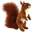 Мягкая игрушка Hansa Рыжая белка стоящая на 2 лапах 33 см (8407) - миниатюра 1