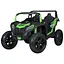 Електромобіль дитячий Bambi Джип M 5736AL-5 24V мотор 180W 24V14AH шкір сидіння USB зелений - мініатюра 1