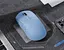 Компьютерная мышь MCHOSE A5 v2 Ultra беспроводная игровая PAW3395, 26000 DPI 2,4G+Bluetooth Blue - миниатюра 3