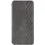 Шкіряний чохол-книжка Getman Cubic (PU) для Samsung Galaxy S23 FE Сірий - мініатюра 1