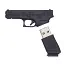 USB-накопитель Glock 8 Gb пистолет - миниатюра 1