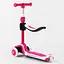 Самокат Best Scooter 60х18х34 см Рожево-білий 000231423 - мініатюра 3