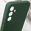 Чохол Silicone Cover Lakshmi Full Camera (AAA) для Samsung Galaxy A34 5G Зелений / Cyprus Green - мініатюра 6