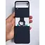 Оригінальний силіконовий чохол із кільцем Samsung для Galaxy Z Flip4 Silicone Cover with Ring Navy EF-PF721TNEGUA - мініатюра 3
