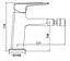 Смеситель для биде FAOP A5009 - миниатюра 2