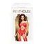 Бодистокинг c геометрическим узором HOT NIGHTFALL красный Penthouse s/l - миниатюра 3
