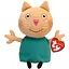 М'яка іграшка TY Peppa Pig Кенді Кет 15 см (46172) - мініатюра 1