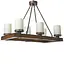 Люстра подвесная Brille кантри E27 60W BR (BL-395S/6) - миниатюра 2