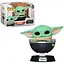 Коллекционная фигурка Funko Pop Звёздные войны: Мандалорец Грогу Star Wars: The Mandalorian Grogu 10 см FP SW - миниатюра 1